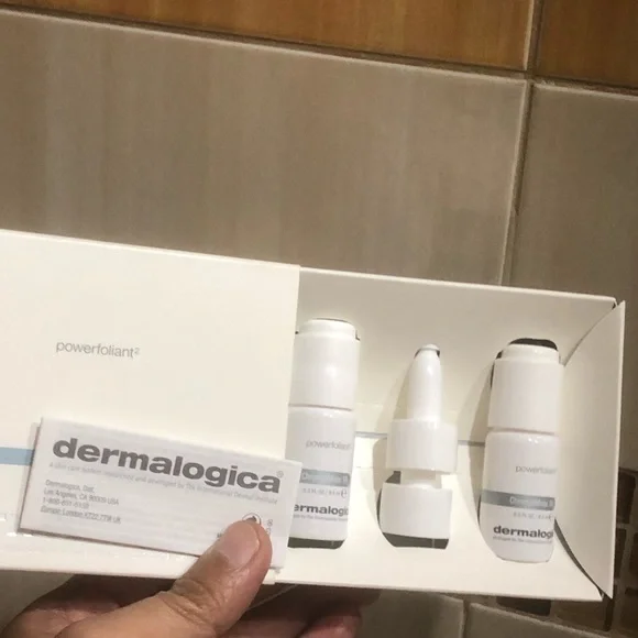 Dermalogica POWERFOLIANT CHROMAWHITE TRx (2 Vials at 8.9ml)
